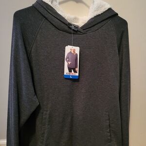 Womens heavy sweatshirt (Pullover  hoodie) with soft thick lining